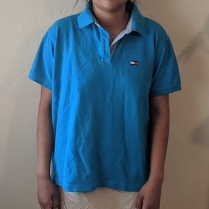 Blue Tommy Hilfiger polo